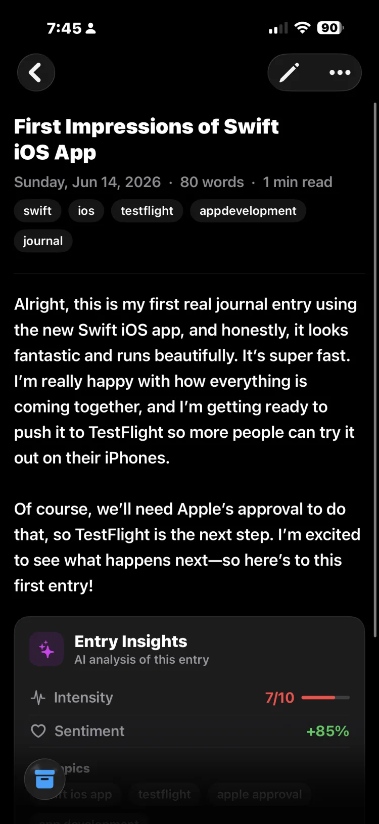 Afterword screenshot