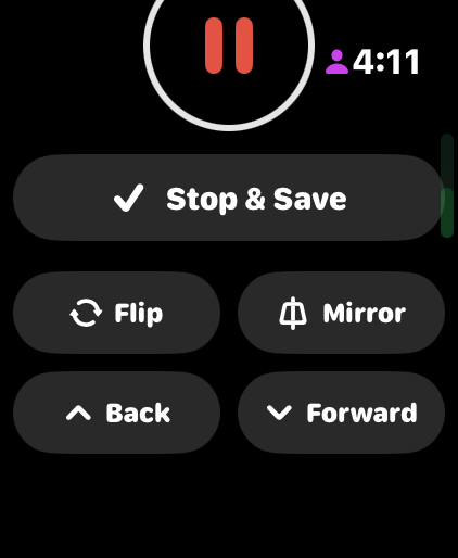 The Last Teleprompter Apple Watch screenshot